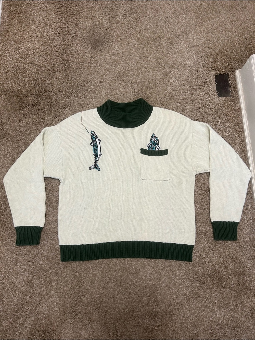 Tombolo Fish Sweater - Size XL